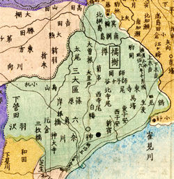 神奈川県管内之図