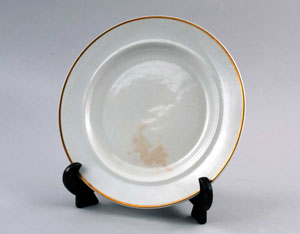 ペリーから贈られた皿