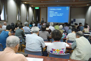 ９月18日の初回の会場風景