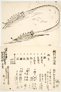 写真2　地引網による漁獲　堤真和氏蔵