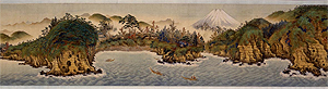 写真４　富岡海荘図巻　荒木寛畝画　横浜開港資料館蔵