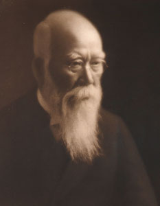 晩年の大谷嘉兵衛　大谷蓉子氏蔵