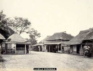 明治初年の生麦村（横浜開港資料館蔵）浄土宗安養寺は生麦村にあった寺院である