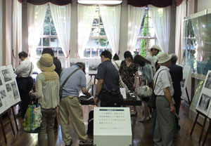 広瀬始親氏追悼写真パネル展を行いました。