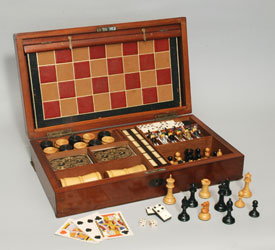 【図３】明治時代のイギリス製ゲームセット