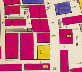 図３　５５番地付近部分図