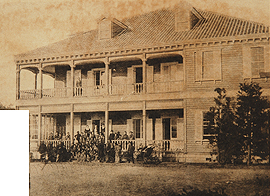 資料２　山手１２０番地のブリテン・スクール　『英和女学校　参拾年のおもかげ』（英和女学校〔編刊〕　１９１０年）より　横浜英和学院所蔵