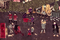 図2－2　乳母車・人力車・荷車