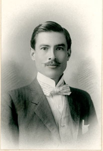 図1　イギリス留学時代の武田久吉　1910年