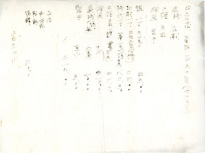 図3　『山岳』創刊号見積書（150頁案）　城数馬の久吉宛て書簡　1905年[12]月3日付