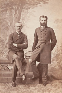 ⑤アレクサンダーとハインリッヒ２人の写真　個人蔵（Constantin von Brandenstein, Schlüchtern）