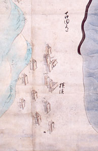 図３　開発前図（現在の元町付近）