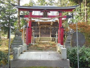 図５　新潟市西蒲区打越・宇智古志神社