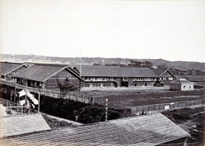 図１　明治初期の太田陣屋　『ファーイースト』1871年9月16日　当館蔵