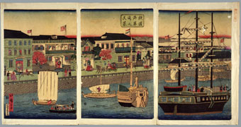 横浜海岸通リ之真景