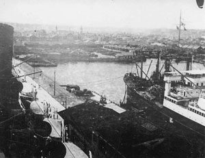 関東大震災直前の横浜市街